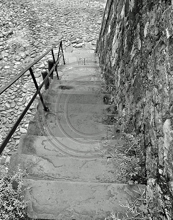 Stairway down to River St.