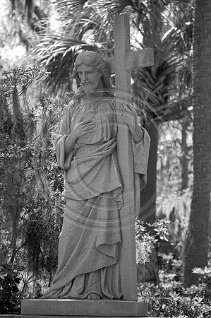 Jesus with cross