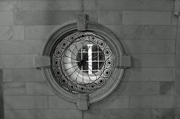 Wrought Iron Circle @ Night